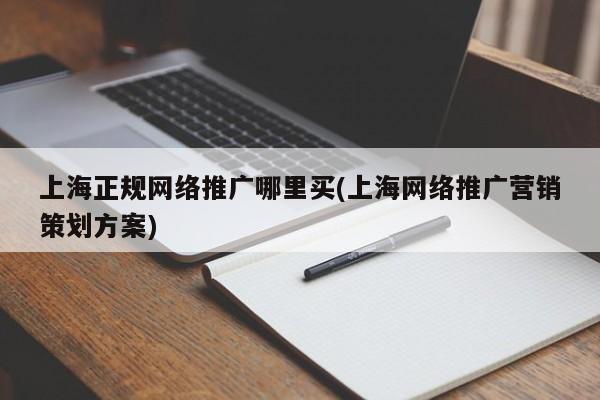 上海正规网络推广哪里买(上海网络推广营销策划方案)