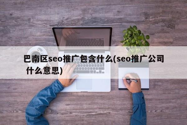 巴南区seo推广包含什么(seo推广公司 什么意思)