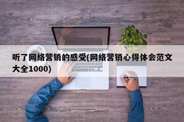 听了网络营销的感受(网络营销心得体会范文大全1000)